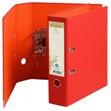 Exacompta Ordner Prem-Touch aus Recycling- Karton, 2 Ringe, 80mm Rücken, 32x29cm für DIN A4 Überbreite - Forever - Rot