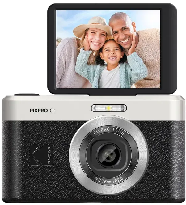 KODAK Pixpro C1 Digitalkamera schwarz (mit Zugabe)