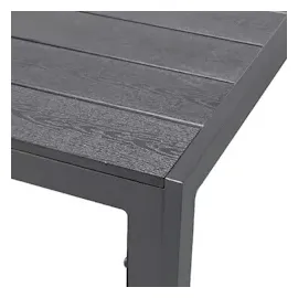 Mojawo Gartentisch anthrazit/grau 90x90x74cm-M691915