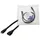 Logilink USB-Micro-B 0,5 m Schwarz