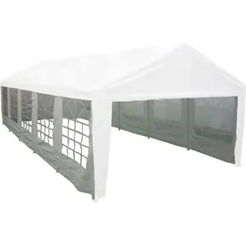 Siena Garden Seitenteile für Event Pavillon 4x10 m 4 Stück Weiß