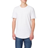 ONLY & SONS Herren Onsbenne Longy Tee Nf 7822 T Shirt, Bright White, S