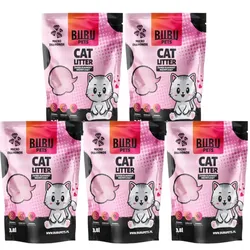 BUBU Pets Silikon-Zwischenlage Micro Pink Streu 5x3.8l