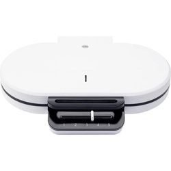 Wilfa WDWA-516W 2 Waffel(n), Waffeleisen, Schwarz, Weiss