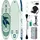 Stand Up Paddling Board 350 x 76 x 15 cm beige/grün