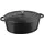 Kela Calido Bräter 36 x 29 cm oval schwarz