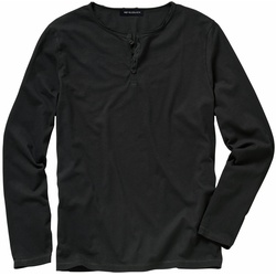 Mey & Edlich Herren Ausdauer-Henley schwarz 56 - 56