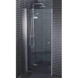 Euroshowers Twice Fix Nische, Drehtür mit Festteil