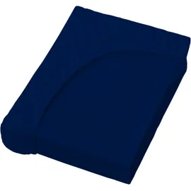 Bella Donna Jersey 120 x 200 - 130 x 220 cm marine