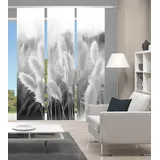 Vision S Schiebevorhang ¦ grau ¦ Synthetik ¦ Maße (cm): B: 60 H: 260