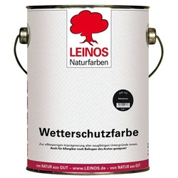 Leinos Wetterschutzfarbe auf Ölbasis 850 Anthrazitgrau - 2,5 l...