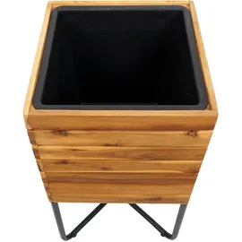 Mendler HWC-L25 2er-Set 40 x 40 x 20 cm Braun