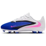 Nike Phantom 6 Low Club Fußballschuhe Kinder Racer Blue/White/Pink Blast 38