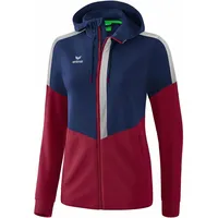 Erima Squad Trainingsjacke mit Kapuze Damen - navy/blau -
