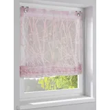 Heine Raffrollo 60 x 140 cm lila/rosa