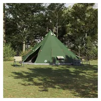 vidaXL Tipi Familien-Zelt Grün