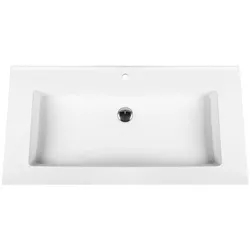 Veroni Solid Surface Mineralguss Waschbecken Waschtisch 60cm