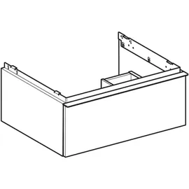 Geberit iCon 59,2x24,7x47,6cm, sa hgl/Gr. sand matt