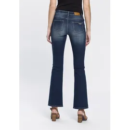 Arizona Bootcut-Jeans »Baby Bootcut« leicht ausgestelltes Bein, hohe Leibhöhe Gr. 80 - L Gr, dark blue us, , 634039-80 K + L Gr