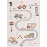 Pergamon Kinder Teppich Maui Kids Baustelle - Böden, Teppiche, Kinderteppiche