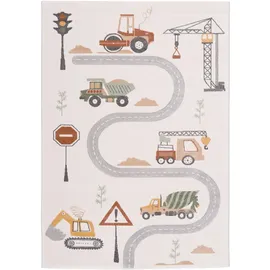Pergamon Kinder Teppich Maui Kids Baustelle - Böden, Teppiche, Kinderteppiche