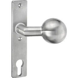 AMF Knopfkurzschild 439 Gekröpft Weiß
