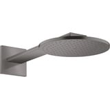 Hansgrohe Axor Kopfbrause 250 2jet mit Brausearm brushed black chrome