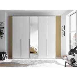 Harper Drehtürenschrank BURELA 225 x 225 x 52 cm Weiß