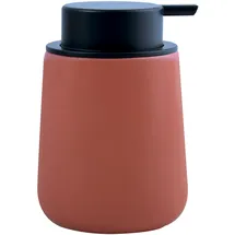 MSV Seifenspender Maonie Keramik Flüssigseifen-Spender 300ml matt Terracotta rot