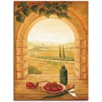 Artland Wandbild »Fensterblick«, Fensterblick, (1 St.), als Leinwandbild, Poster