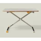 Poptop höhenverstellbarer Schreibtisch Grau 115x65 cm 43–86 cm Melamin Holzplatt...