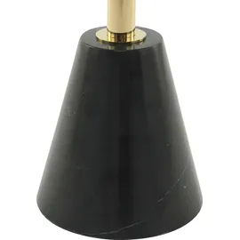 Kayoom Beistelltisch KAYOOM "Rocio, Ausgefallenes Design,Stabiler Marmor-Sockel", schwarz, B:46cm H:54cm T:46cm, Tischplatte: 100% marmorisiertes Glas / Gestell: Marmor, Edelstahl, Tische, Beistelltisch, ausgefallenes Gestell, stabiler Marmorfuß, marmorierte 