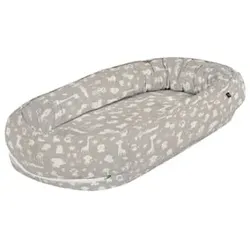 Alvi® Schlummer-Nestchen Zootiere taupe