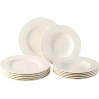 vivo - Villeroy & Boch Group Basic White Tafelservice 12-tlg.