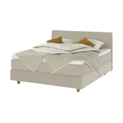 Jette Home Boxspringbett  Jette Flex ¦ beige ¦ Maße (cm): B: 225 H: 110,5