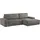 OTTO home Ecksofa Cord 2-Sitzer Grau