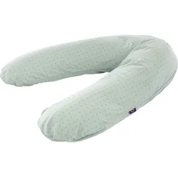 Stillkissen TRÄUMELAND "Kissen Twister grün", grün, B:16cm H:10cm L:190cm, Baumwolle, Funktionskissen, vielseitige Anwendungsmöglichkeiten