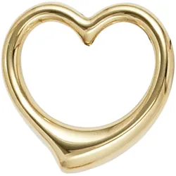 Herz-Anhänger JOBO "Anhänger Schwingherz", gold (gelbgold 333), Schmuckanhänger, Damen, Gelbgold 333, 333 Gold