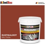 Bodenfarbe Betonfarbe Rustikalrot 25 kg Bodenbeschichtung Fußbodenfarbe Garage