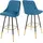 MCW Barhocker Petrol 2er-Set