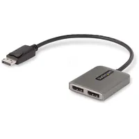 Startech StarTech.com 2-Port DisplayPort MST Hub, DVI 4.30 cm), Data - Adapter, DP auf 2x Dp 5K