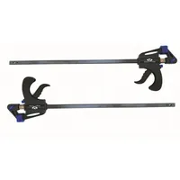 Vago-Tools 2x Schnellspannzwinge 900 mm Einhandzwinge Klemmzwinge