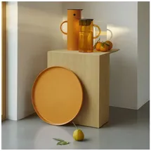 Stelton Tablett EM Ø 40 cm Kunststoff Orange Safran