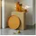 Stelton Tablett EM Ø 40 cm Kunststoff Orange Safran