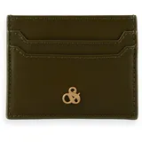 Scotch & Soda Kartenhalter Leather Cardholder Army