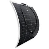enjoy solar Solarmodul ETFE Marine Semiflexible PERC Zellen, 182mm 10BB 12V/100W-200W, PERC Zellen, 7-lagige robuste Konstruktion trotz flexible bis zu max. 50° biegsam