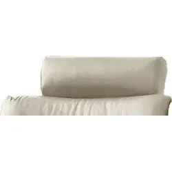 Kopfstütze PLACES OF STYLE "Luna", beige (creme), B:55cm H:20cm, Leder, Polsterauflagen, hochwertige Verarbeitung