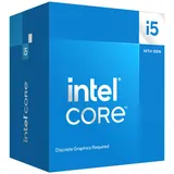 Intel Core i5-14400F Desktop-Prozessor 10 Kerne (6 P-Kerne + 4 E-Kerne) bis zu 4,7 GHz