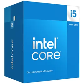 Intel Core i5-14400F Desktop-Prozessor 10 Kerne (6 P-Kerne + 4 E-Kerne) bis zu 4,7 GHz