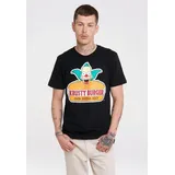 LOGOSHIRT Krusty Burger schwarz 4XL